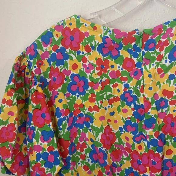 Faithfull the Brand Multicolor Floral Midi Dress - Picture 10 of 12